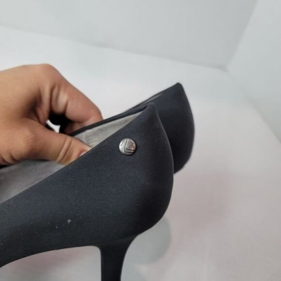 LifeStride Parigi Round Toe Pumps in Black Size 10 W - Picture 8 of 13